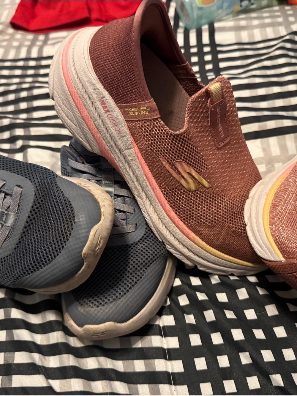 Women’s Skechers Go Walk Slip-On Sneakers – BUNDLE, 7Wide - Picture 2 of 10